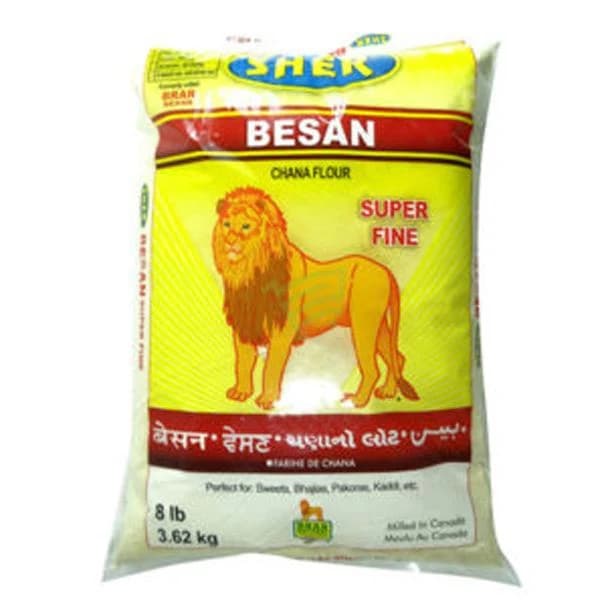 Sher Besan 8lb - Flour & Grains