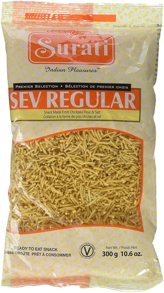 Surati Hot Sev Fine 300g - Snacks