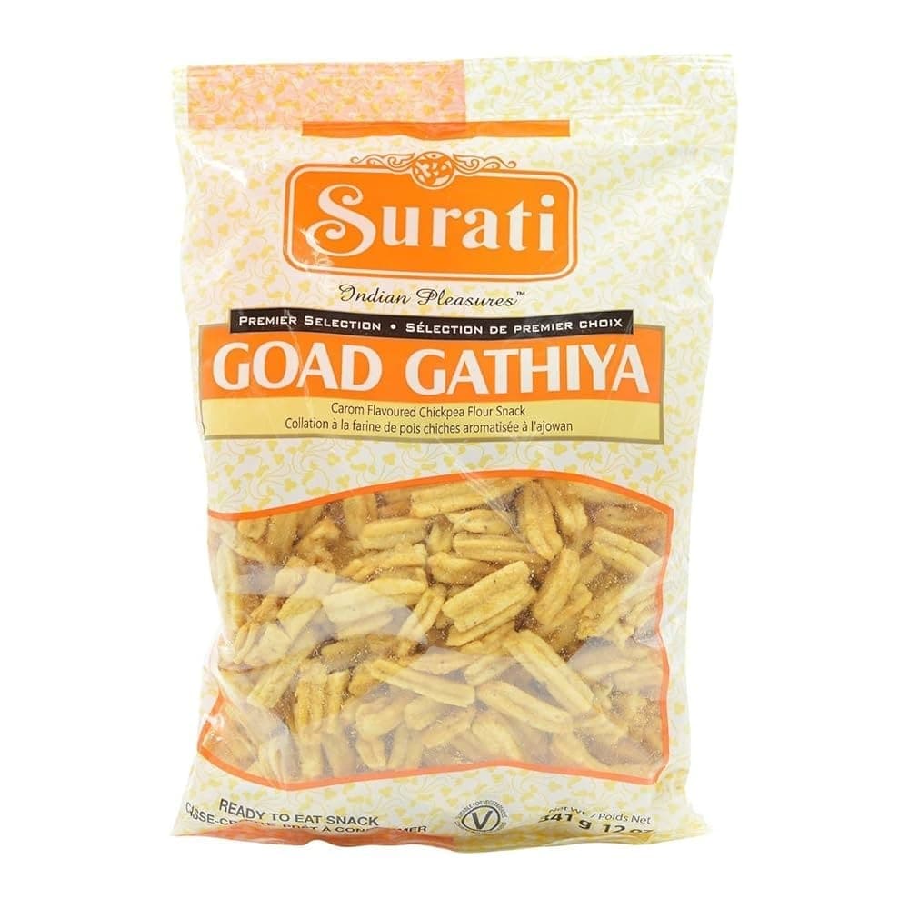 Surati Goad Gathiya 341g - Snacks