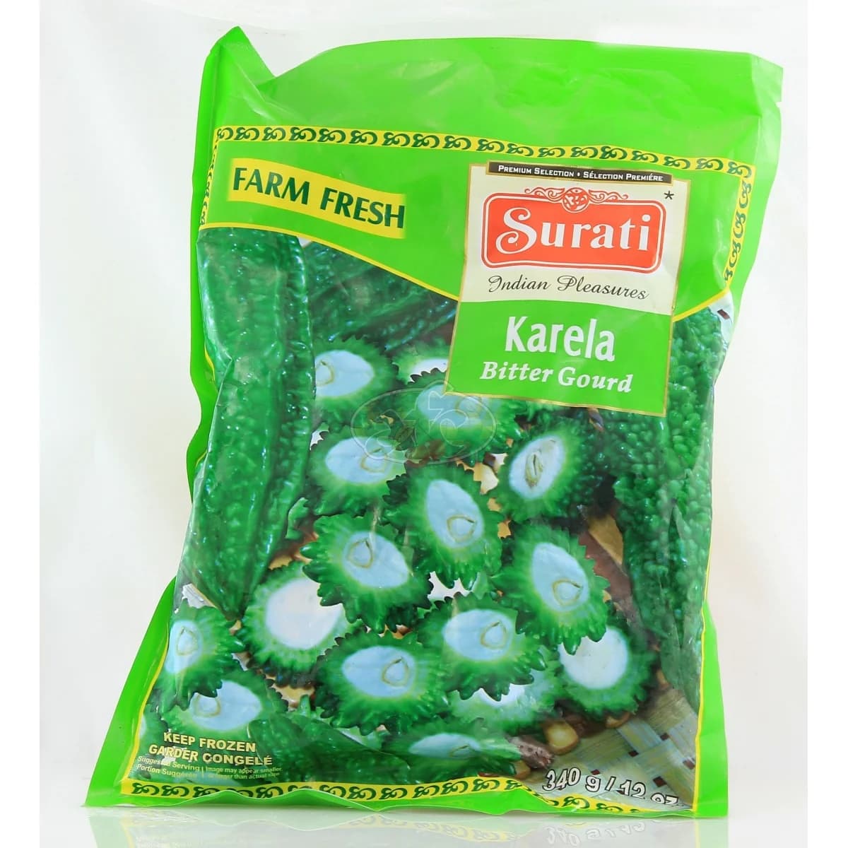Surati Karela 340g - Frozen