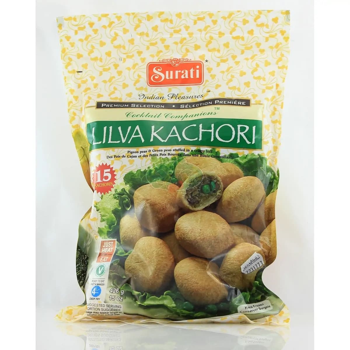 Surati Lilva Kachori 426g - Frozen
