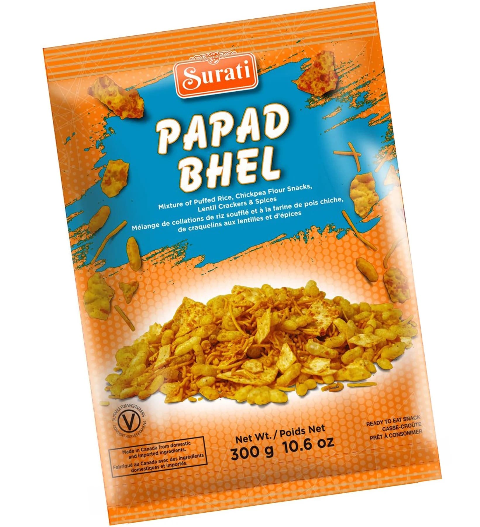 Surati Papad Bhel 300g - Snacks