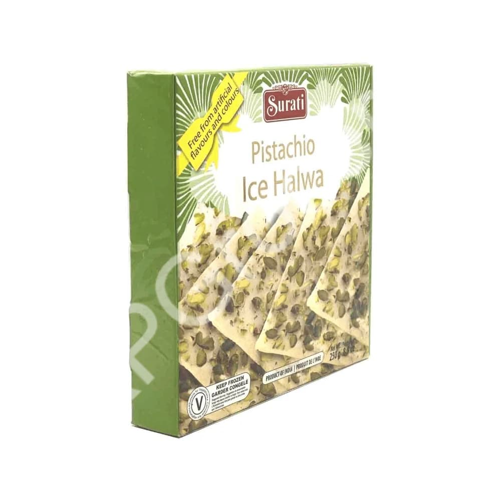 Surati Pistachio Ice Halwa 250g - Snacks