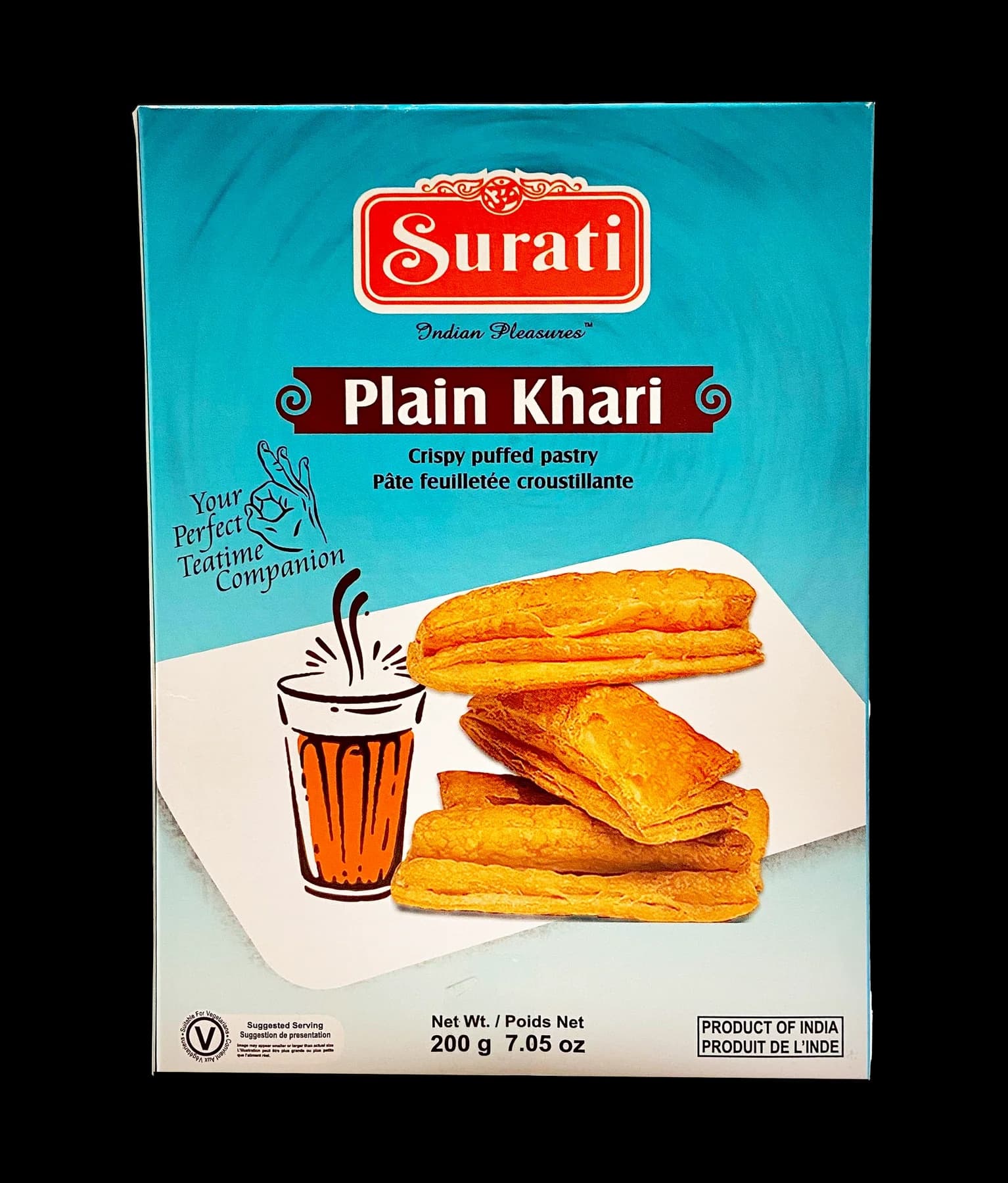 Surati Plain Khari 200g - Bakery & Bread