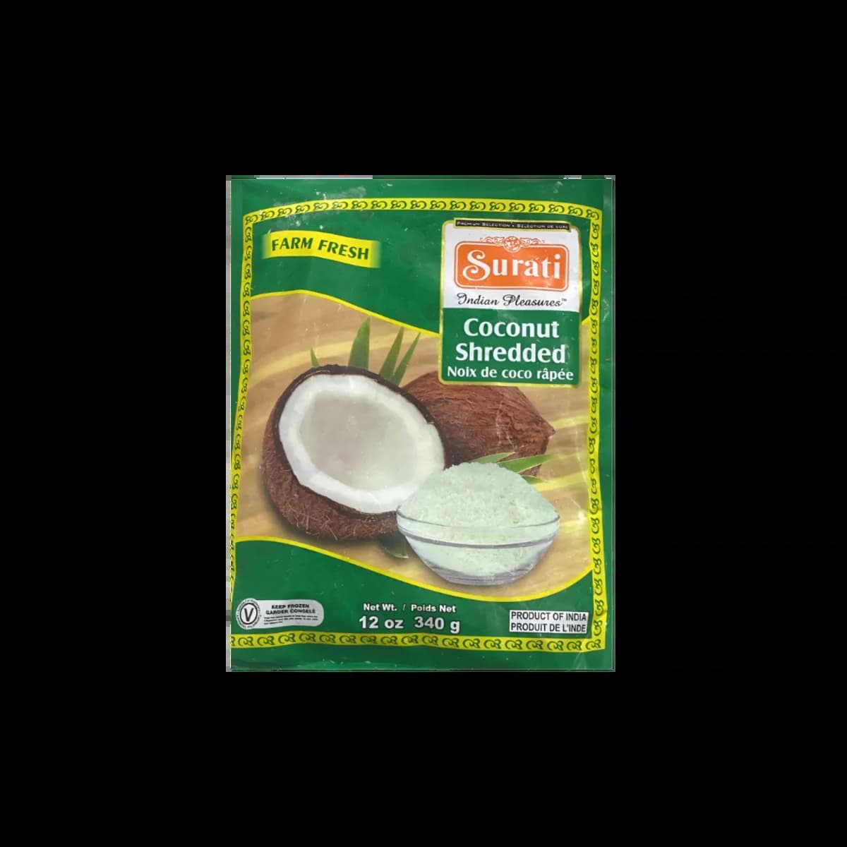 Surati Shredded Coconut 340g - Condiments
