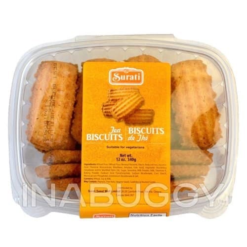Surati Tea Biscuits 340g - Snacks