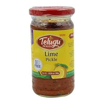 Telugu Lime Pickle 300g - Condiments