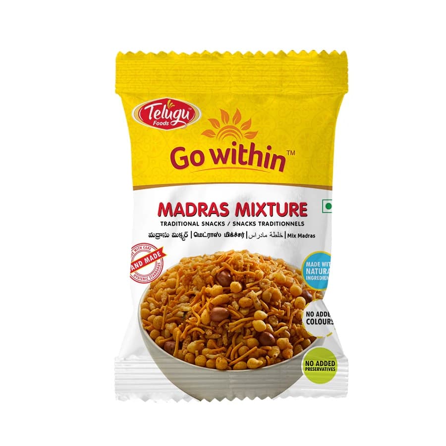 Telugu Madras Mixture 130g - Snacks