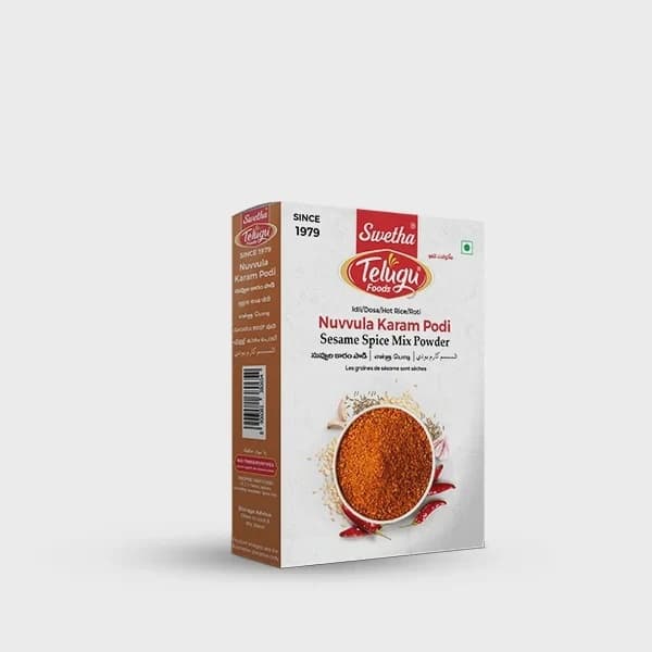 Telugu Nuvvula Karam Podi 100g - Spices and Herbs