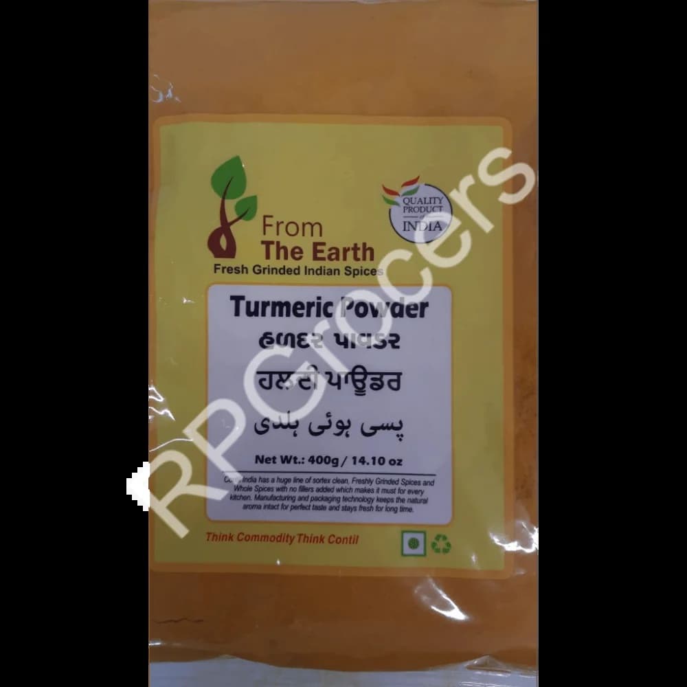 From The Earth Turmeric Powder 800g - Spices and Herbs