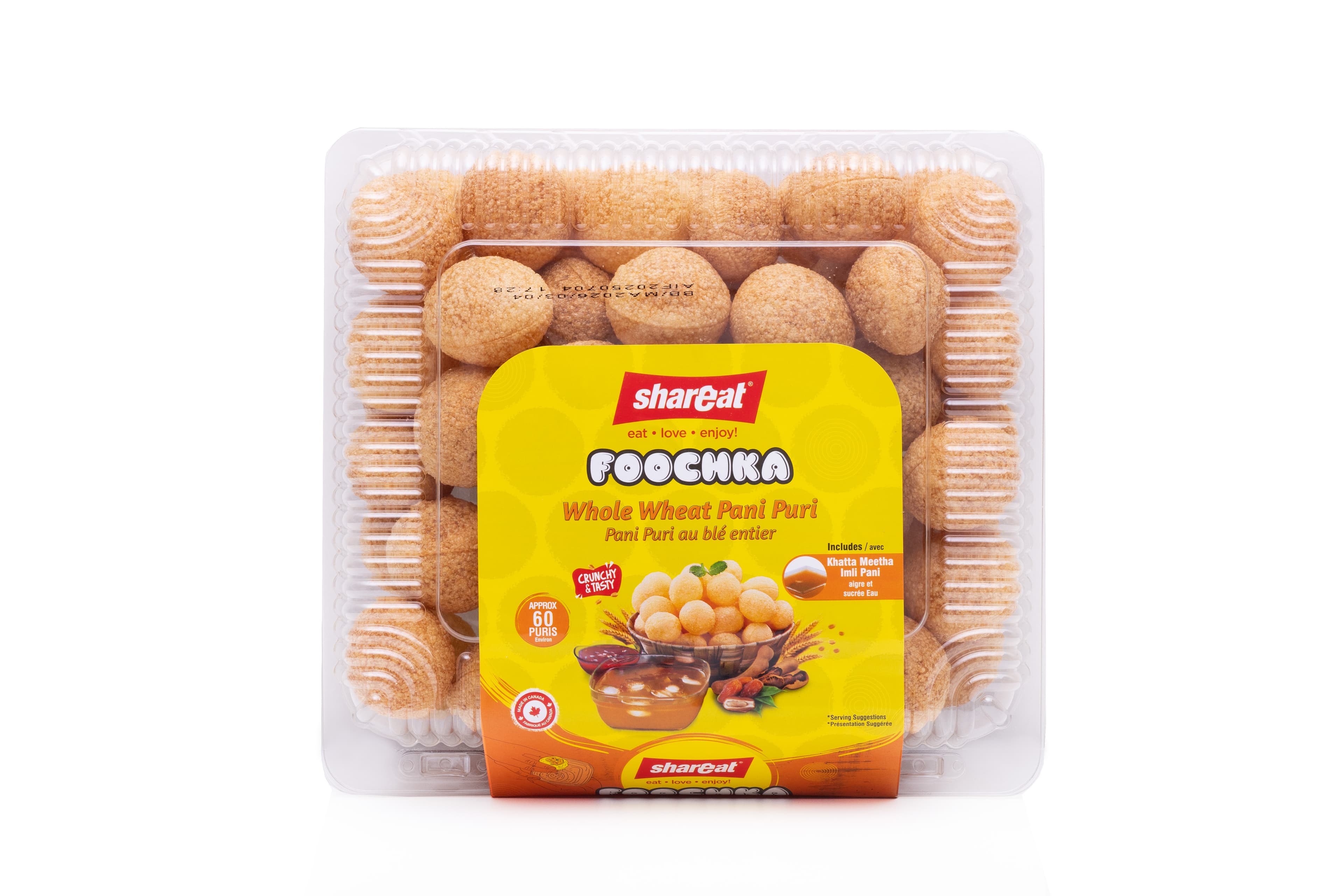 Foochka Pani Puri Khatta Meetha 170g - Snacks