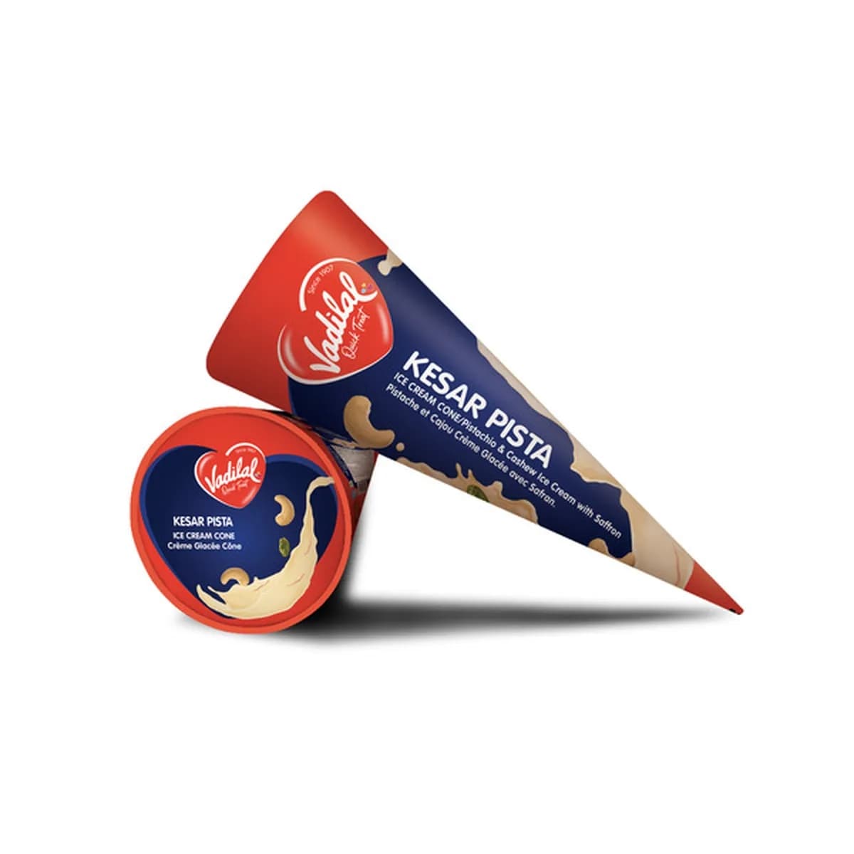 Vadilal Butterscotch Cone 110ml - Snacks