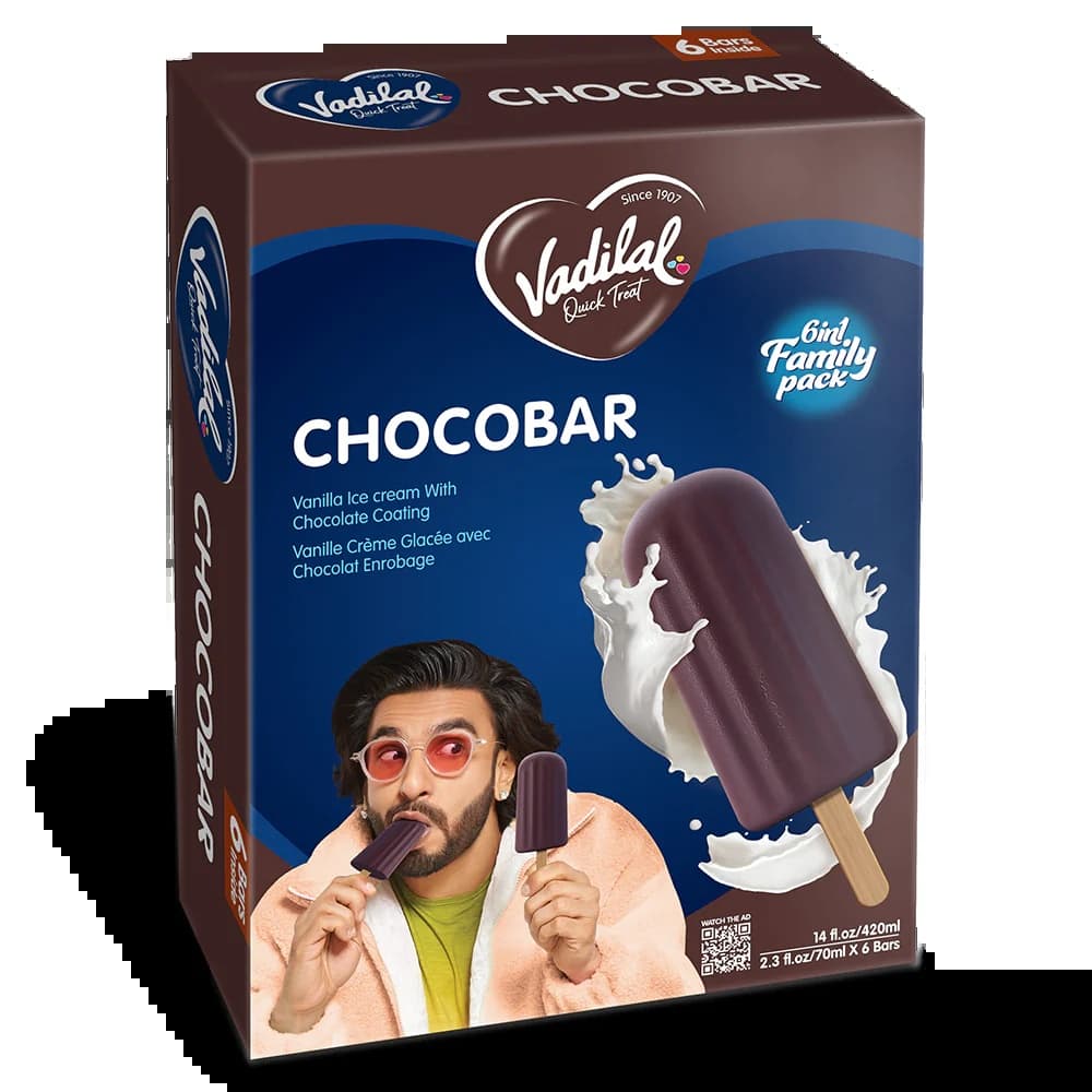 Vadilal Chocobar Family Pack 420ml - Snacks