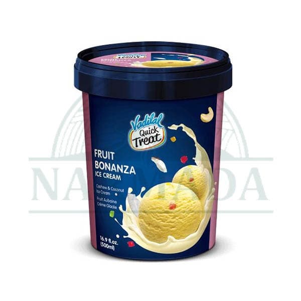Vadilal Fruti Bonanza Ice Cream 1L - Snacks