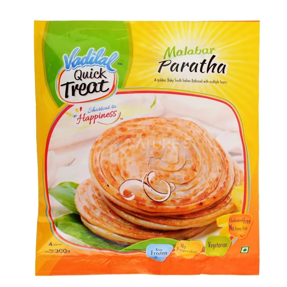 Vadilal Malabar Paratha 15pcs - Frozen