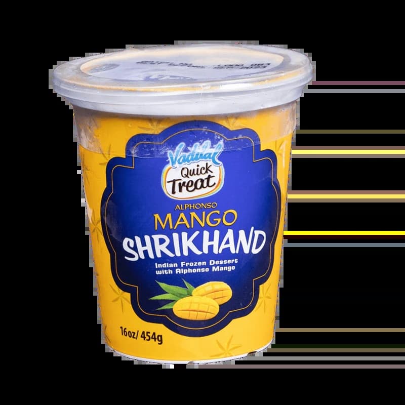 Vadilal Shrikhand Rose Badam 454g - Snacks