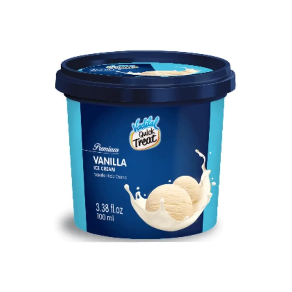 Vadilal Vanilla Ice Cream 100ml - Snacks