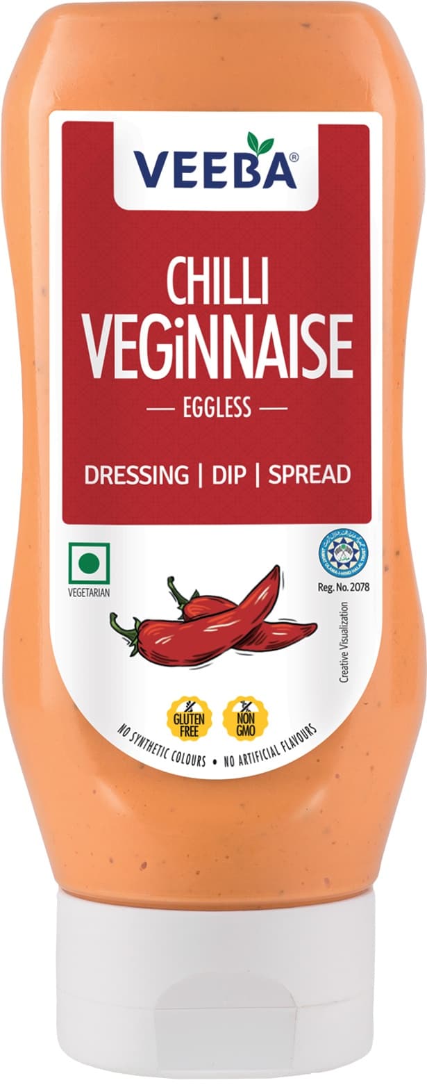 Veeba Chilli Veginnaise Eggless 300g - Condiments
