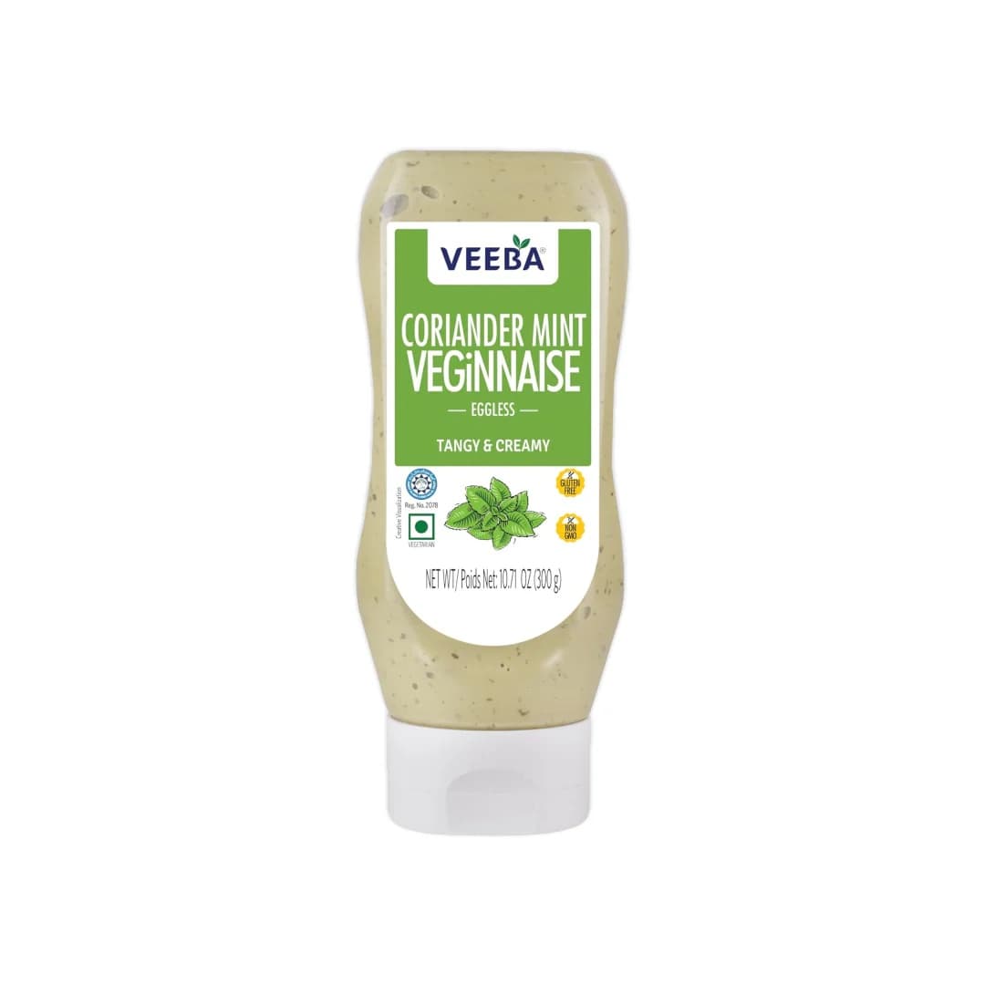 Veeba Coriander Mint Eggless Sauce 300g - Condiments