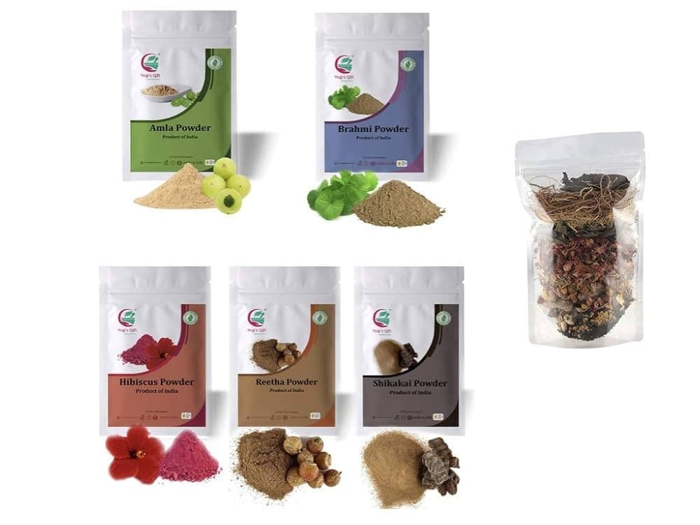 V-FRESH CUSINE Herbal Shikakai Powder 100g - Health & Care
