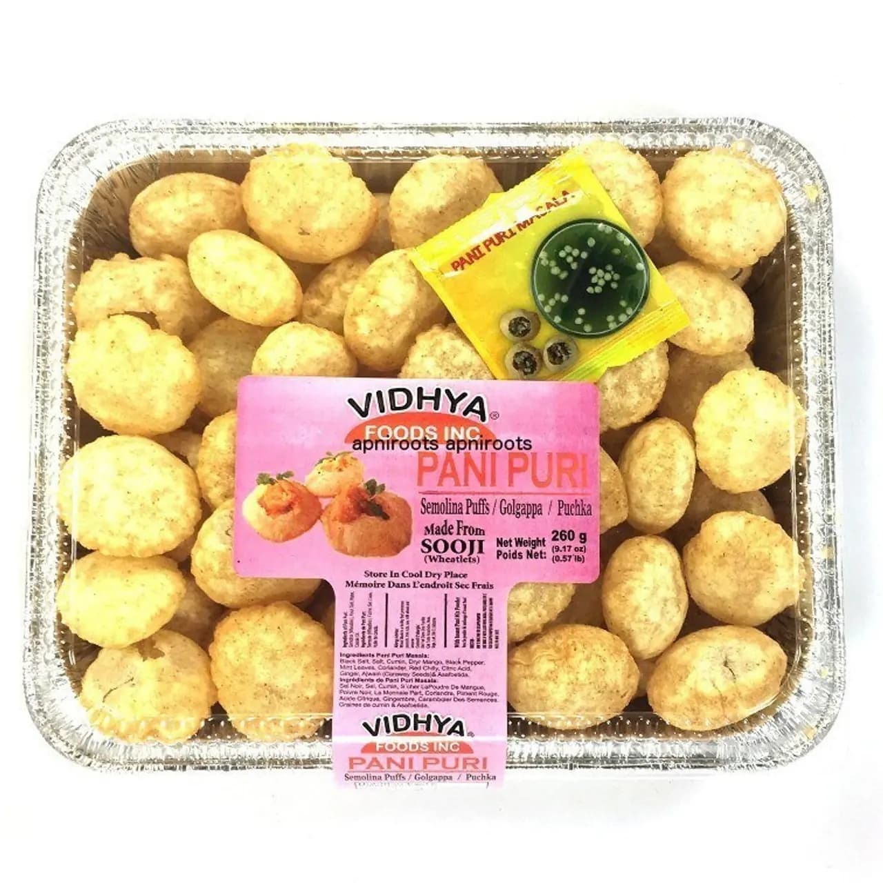 Vidhya Panipuri 260g - Snacks