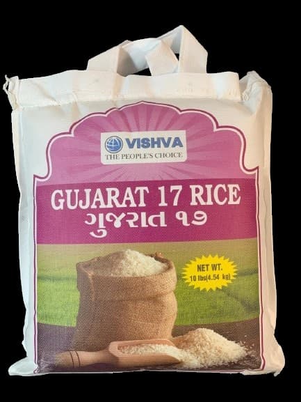 Vishva Gujarat 17 Rice 10lb - Flour & Grains