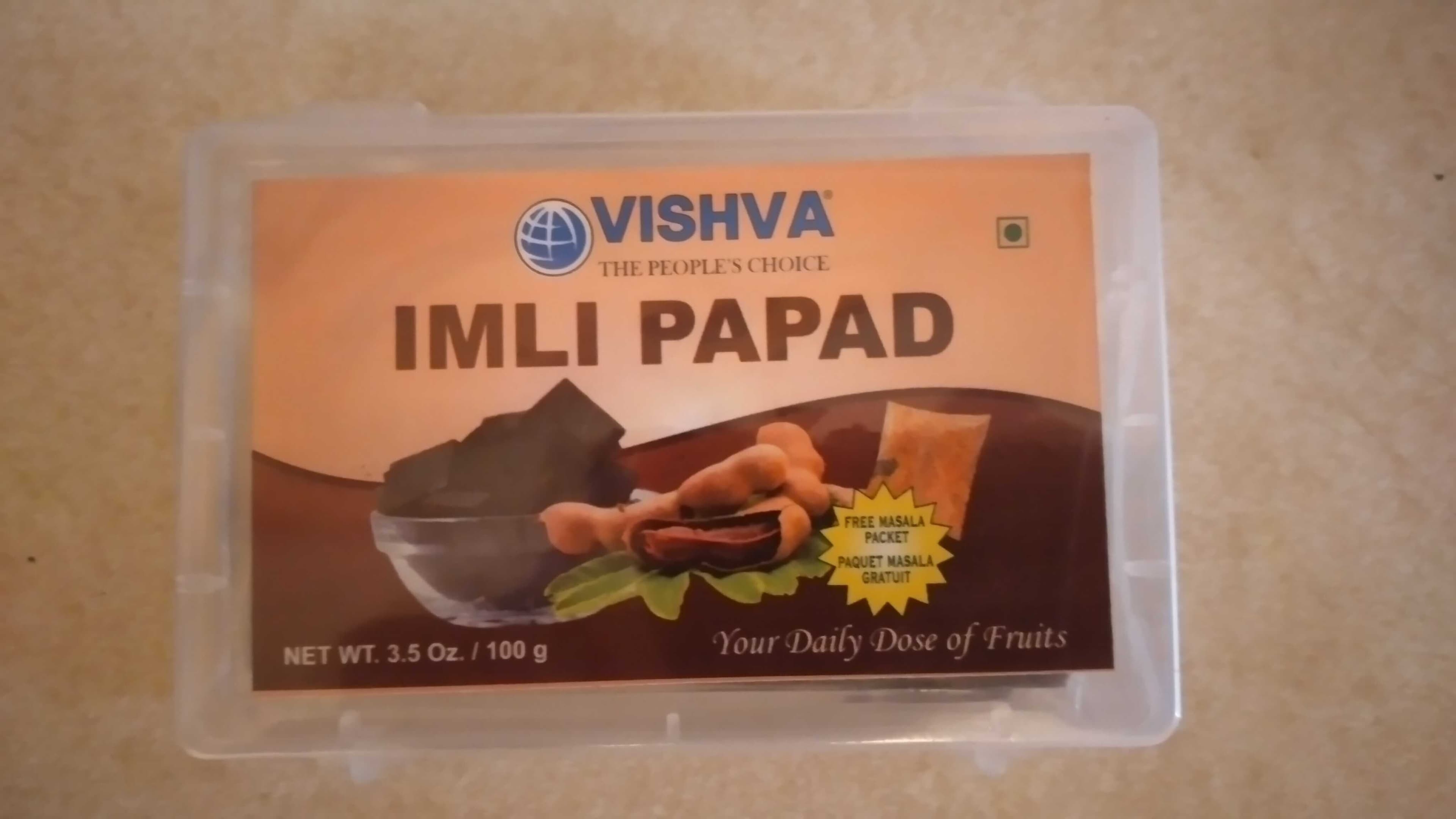 Vishva Imli Papad 100g - Snacks