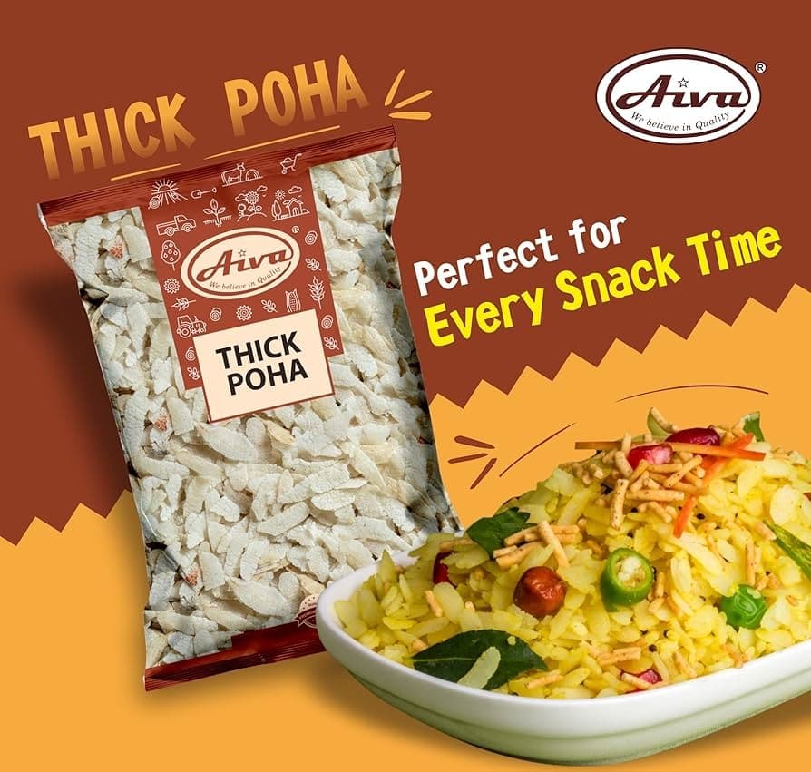 Vishva Poha Thick 4lb - Flour & Grains