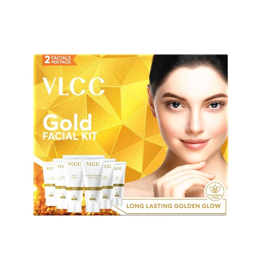 VLCC Gold Facial Kit 60g - Health & Care