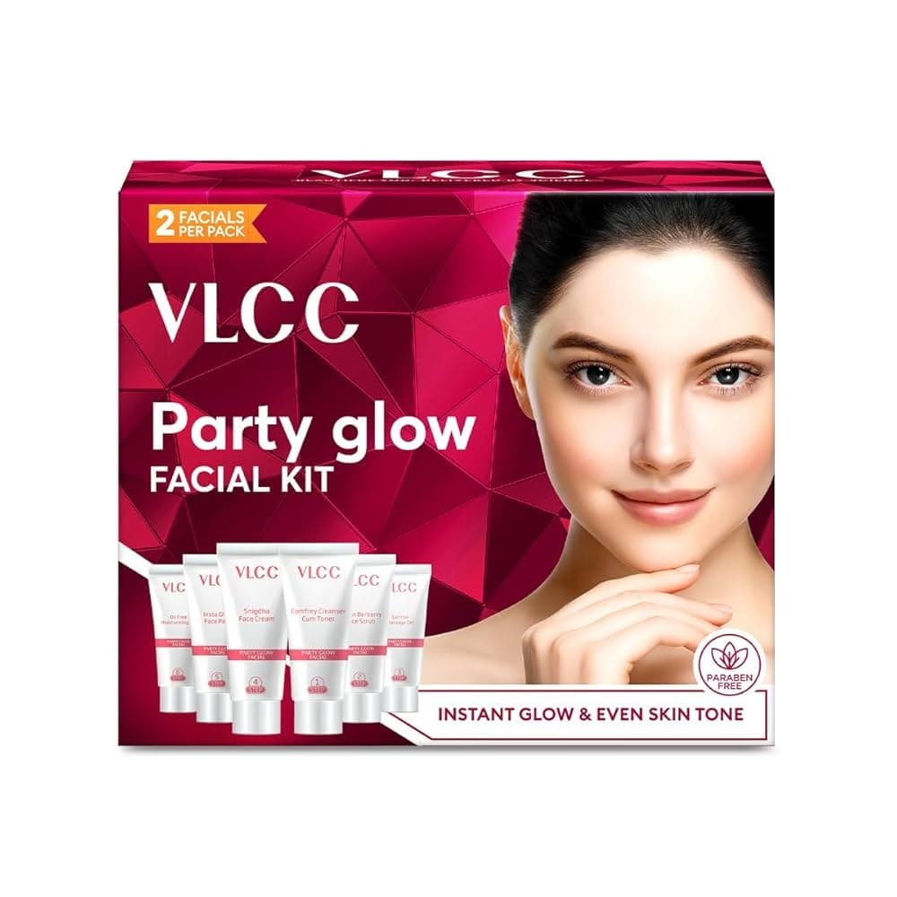 VLCC Party Glow Facial Kit 60g - Health & Care