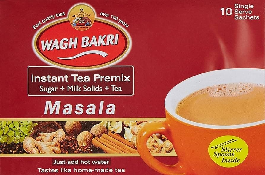 Wagh Bakri Instant Masala Tea 140g - Beverages