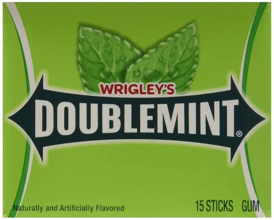 Wrigley Doublemint Gum 37.5g - Health & Care