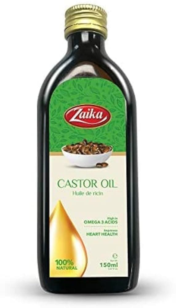 Zaika Castor Oil 150ml - Health & Care
