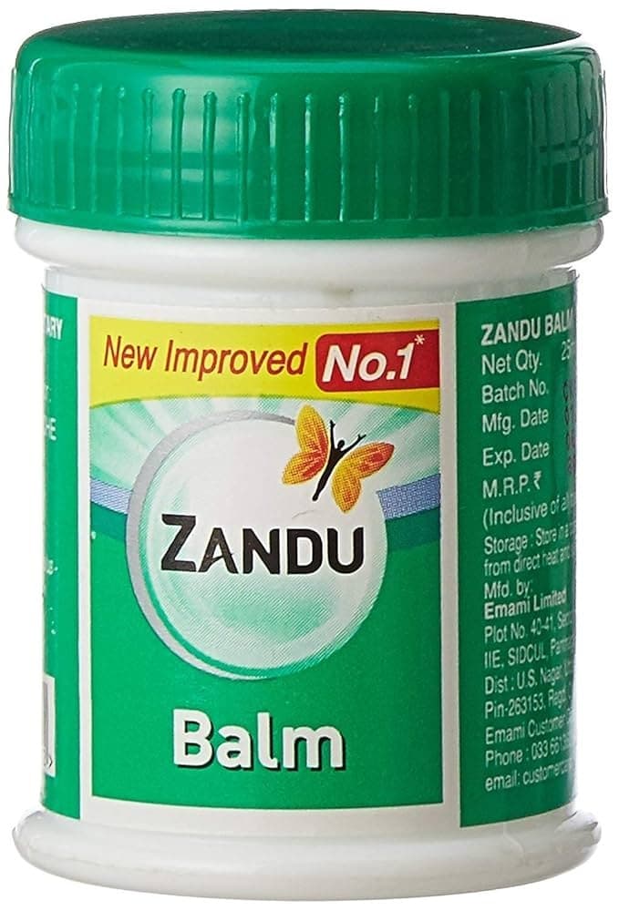 Zandu Balm Regular 8ml - Health & Care