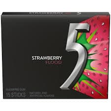 5 Gum Strawberry - Snacks & Namkeen