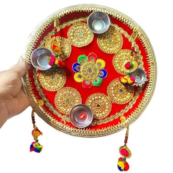 Aarti Thali Decorative - KitchenReligious