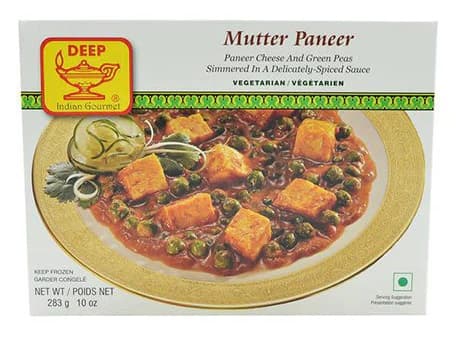 Deep Mutter Paneer 283g - Frozen