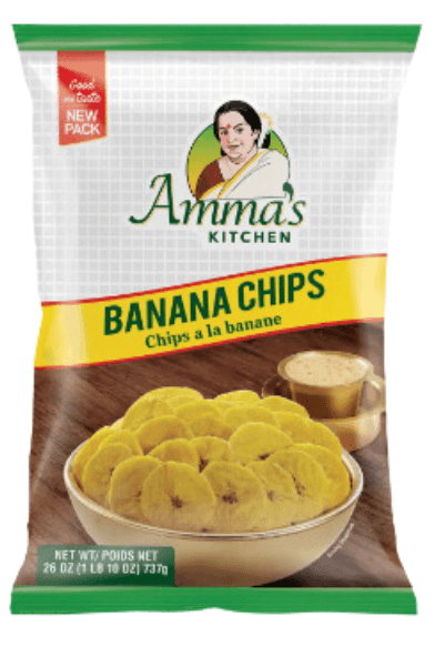 AMMAs KITCHEN Banana Chips 737g - Snacks