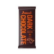 Amul Dark Chocolate 35g - Snacks & Namkeen