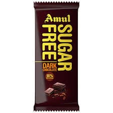 Amul Chocolate Sugar Free 35g - Snacks & Namkeen