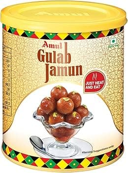 Amul Gulab Jamun 1kg - Snacks