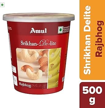 Amul Shrikhand Rajbhog 500g - Dairy