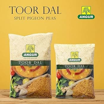 Angur Toor Dal Oily 4lb - Pulses