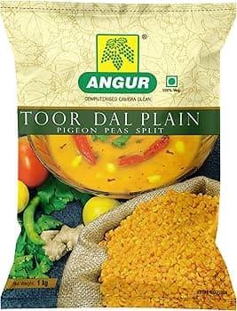 Angur Tuvar Dal Plain 4lb - Pulses