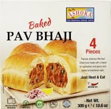 Ash Fresh Baked Pav Bhaji 300g - Ready-to-Cook