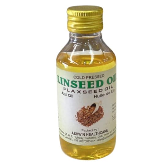 Ashwin Linseed (Flaxseed) Oil 100ml - Cooking Essentials