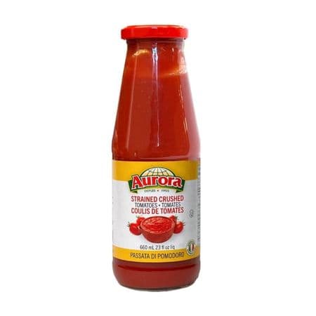 Aurora Strained Crushed Tomato 660ml - Cooking Essentials