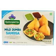 Balaji Frozen Jumbo Samosa Mild 520g - Frozen
