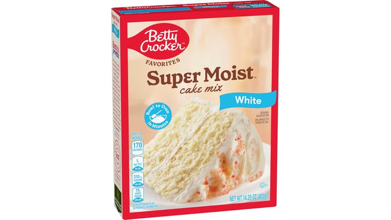 Betty Crocker Cake Mix White 404g - Others