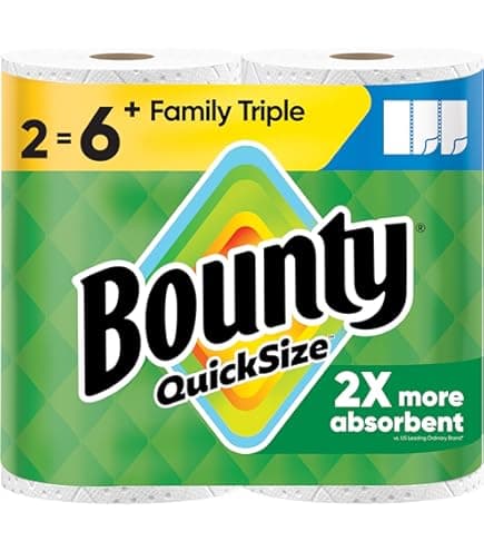 Bounty Paper Towel 2=6 Roll - Household